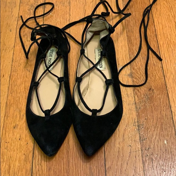 Steve Madden lace-up flats - Picture 2 of 2
